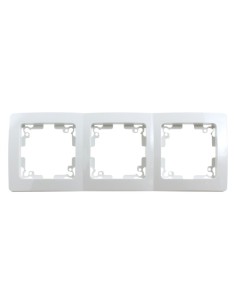 Electro DH 36.535 marco triple color blanco para...