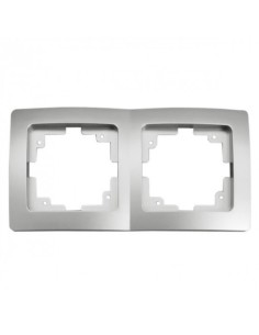 Electro dh 36.535/md/b marco doble color blanco para...