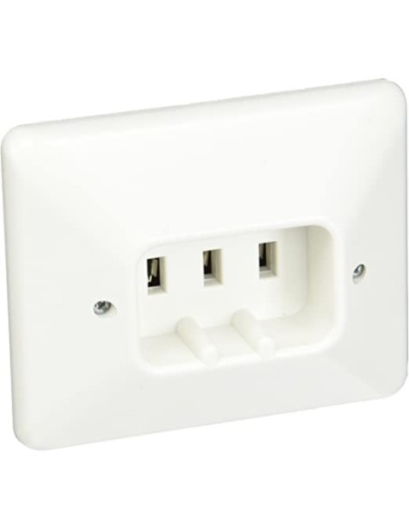 SIMON 10436-31BASE DE ENCHUFES BIPOLAR CON TT 25A COLOR BLAN