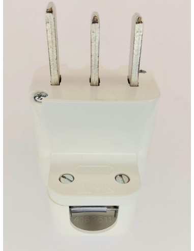 Simon 10437-31 clavija enchufe bipolar con toma...