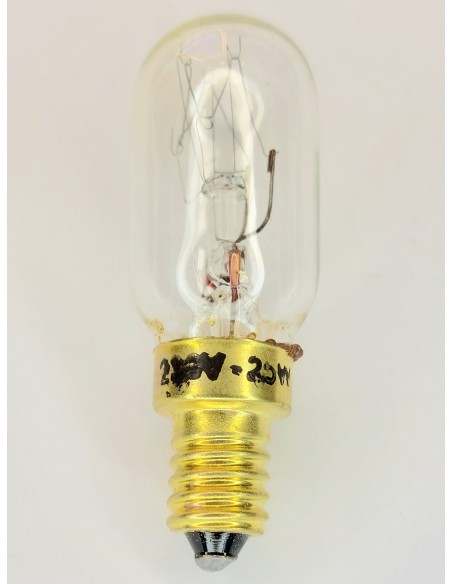 Lux miniatura incandescente 52x18mm 230v 25w E10