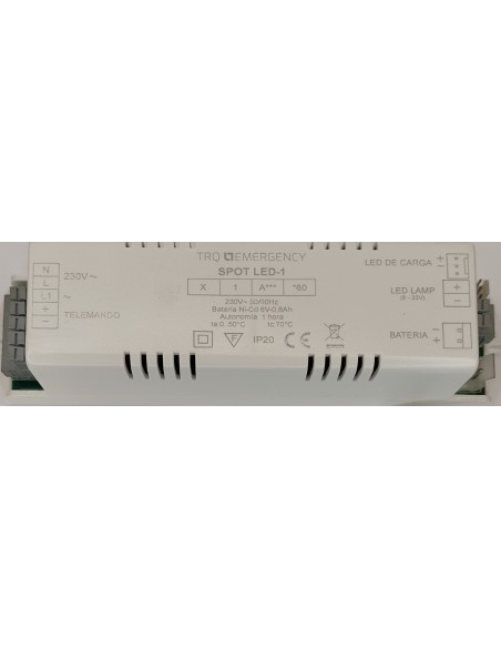 TRQ SPOT DL LED 1W LUZ DE EMERGENCIA LED 1W 5000K