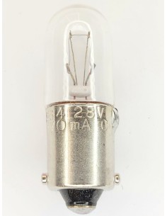OVALAMP MINIATURA 9X28MM 28V 0,17A B9S