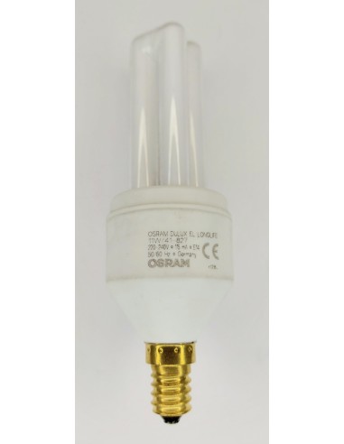 OSRAM DULUX EL LONGLIFE 220V 11W 827 E14