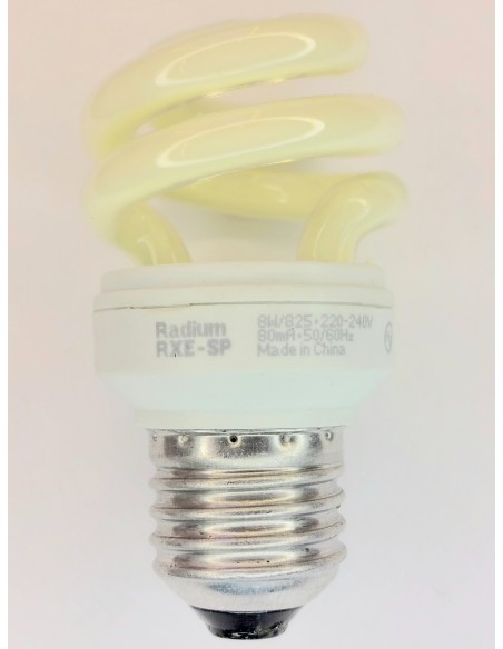 RADIUM RALUX SPIN 220V 8W 2500K E27