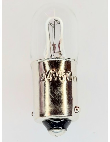 OVALAMP 116210 MINIATURA 10X28 24V 50MA B15S