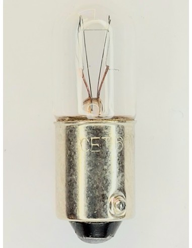 Ovalamp miniatura 10X28mm 60v 3w Bay9s