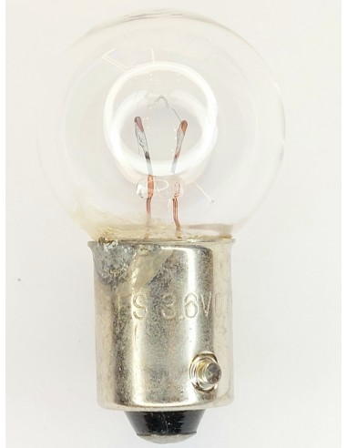 OVALAMP MINIATURA 31X17MM XENON 3,6V 0,45A B9S