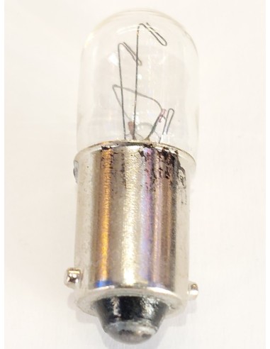 Ovalamp miniatura 28X10mm 130v 3w Bay9s