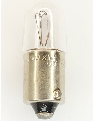 Ovalamp miniatura 10X28mm 60V 2W B9s