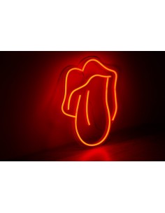NEON LED LENGUA CON LABIOS 40,5 X 30CM 2