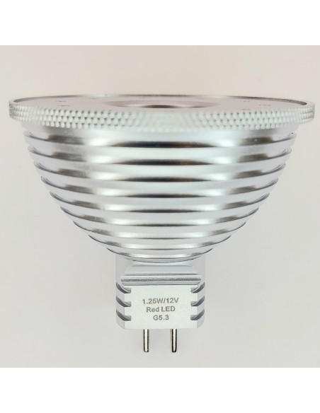 Led Lenser mr16 led color rojo 12v 1,25w GU5.3