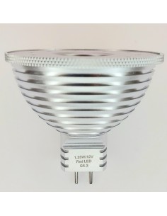 LED LENSER MR16 LED COLOR ROJO 12V 1,25W GU5.3 2