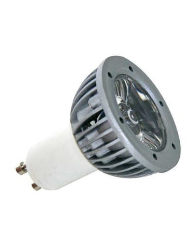 HQ POWER LAMPL3GU10G PAR16 LED VERDE 230V 3W GU10