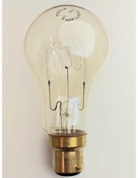 Standard filamento carbono espiral 240v 60w Bay22d