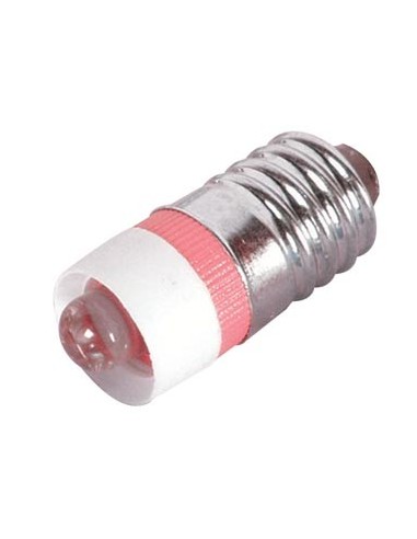 VELLEMAN LED COLOR ROJO MINIATURA 10X23MM 12V 25º E10