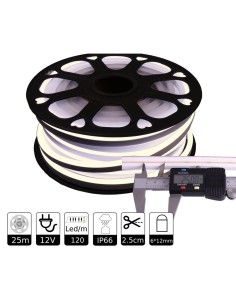 NEON LED FLEXIBLE 6MM 12V 4000K 2