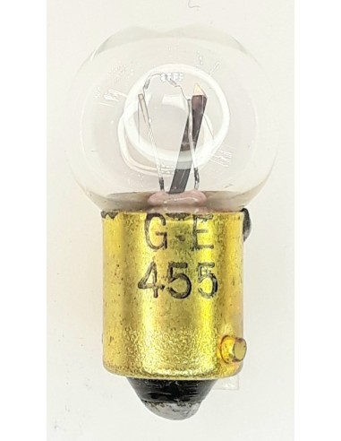 General Electric 455 miniatura 26X14mm intermitente 6,5v 0,5A Bay9s