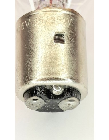 Selum lámpara auto/moto 6v 35X35w Bay20d