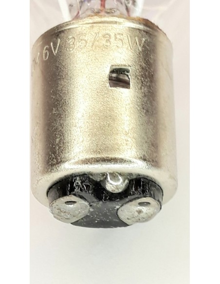 Selum lámpara auto/moto 6v 35X35w Bay20d