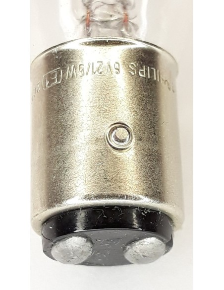 PHILIPS 6499 LAMPARA AUTO/MOTO 6V 21/5W B15D