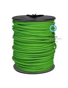 CABLE ELECTRICO 2 X 0,75 FORRADO EN TELA LISA DECORATIVA COL