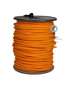 Cable eléctrico 2 X 0,75 forrado en tela lisa decorativa...