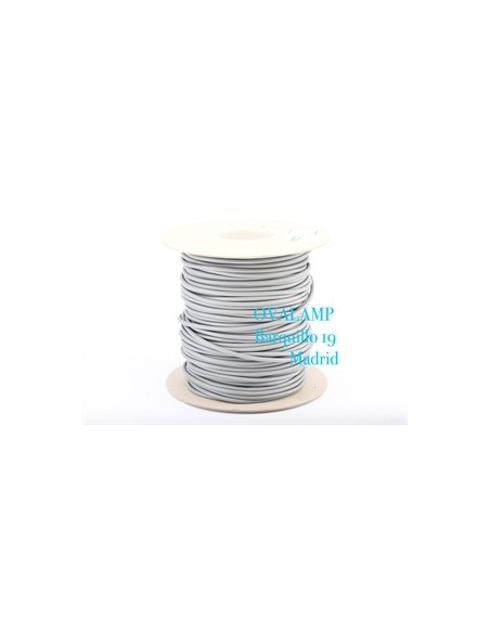 CABLE ELECTRICO 2 X 0,75 FORRADO DE PLASTICO LISO DECORATIVO