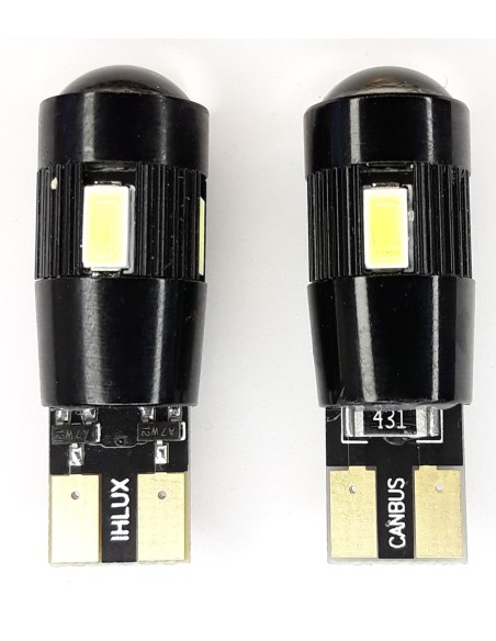 Ihlux ihw12 bombilla auto/moto led wedge 12v cw