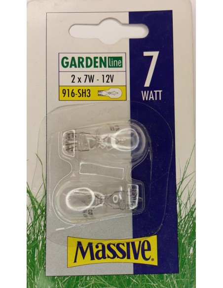 Massive 22330/52/07  lámpara auto/moto wedge 12v 7w