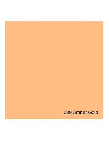 ROSCO FILTRO SUPERGEL R09 PALE AMBER GOLD 50X60CM