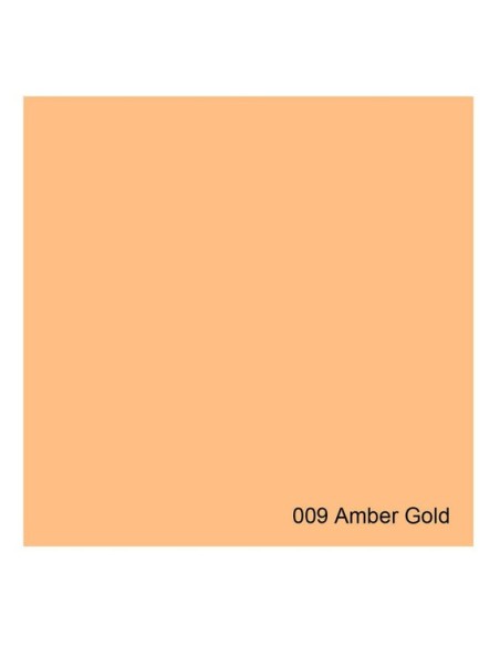 ROSCO FILTRO SUPERGEL R09 PALE AMBER GOLD50X60CM