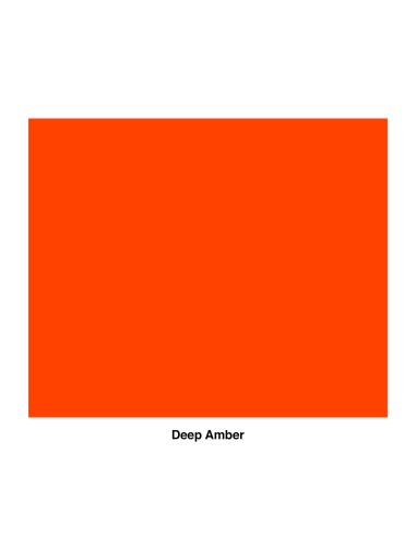 Rosco filtro supergel R22 deep amber 50X60cm