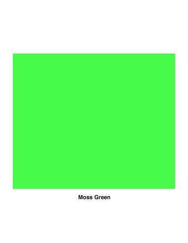 Rosco filtro supergel R89 moss green 50X60cm
