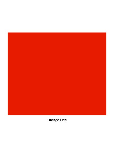 Rosco filtro supergel R25 orange red 50X60cm