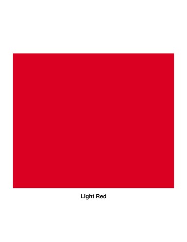 Rosco filtro supergel R26 light red 50X60cm