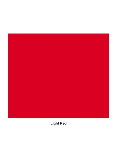 ROSCO FILTRO SUPERGEL R26 LIGHT RED 50X60CM