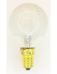 CORONA ESFERICA DECOR CRAQUELE CLARO 220V 40W E14