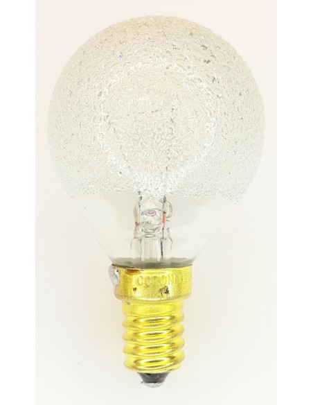 Corona esférica decor craquele claro 220v 40w E14