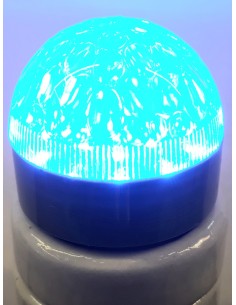 BOMBILLA 18 LED AZUL 220V E27 2