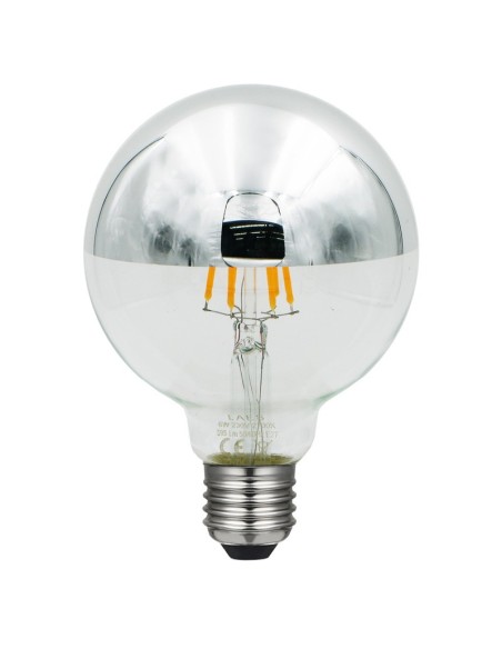 LAES 988826 GLOBO LED 95MM REGULABLE CUPULA PLATA 220V 6W 27