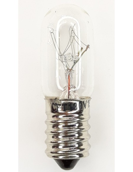 CET miniatura 50X16mm 130V 15W E14