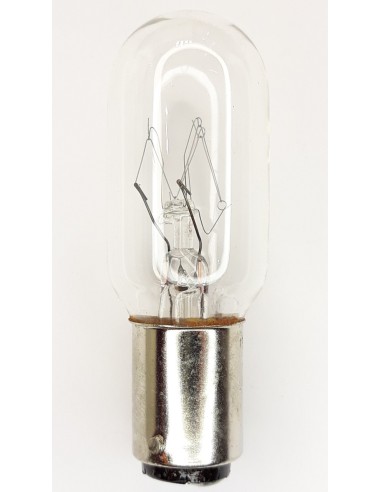 Ovalamp miniatura 16X50MM 130V 15W B15D