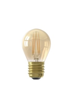 CALEX BOMBILLA ESFERICA VINTAGE LED REGULABLE 240V 3,5W 2100