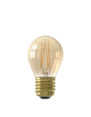 CALEX BOMBILLA ESFERICA VINTAGE LED REGULABLE 240V 3,5W 2100