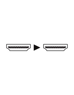 CONECTOR HDMI MACHO A CONECTOR HDMI MACHO, PROFESIONAL, 0,75 2