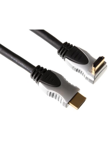 CONECTOR HDMI MACHO A CONECTOR HDMI MACHO, PROFESIONAL, 0,75