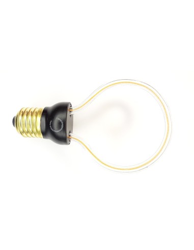 MMElectric vintage golden ring globo led regulable 230V 8W 2200K E27