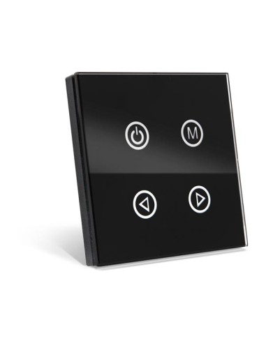 Controlador led multifunción dimmer rgb táctil