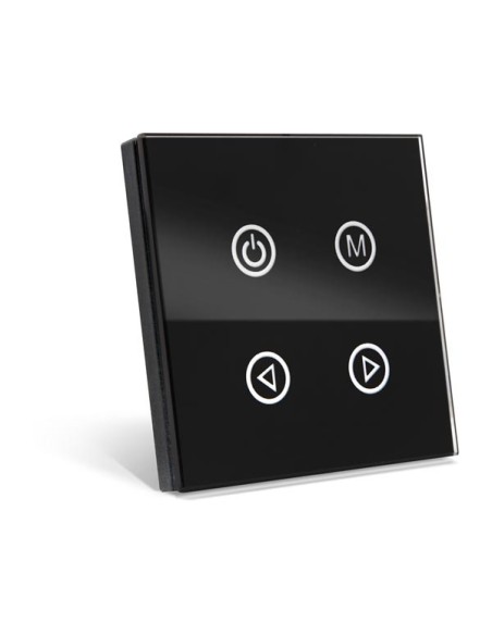 Controlador led multifunción dimmer rgb táctil